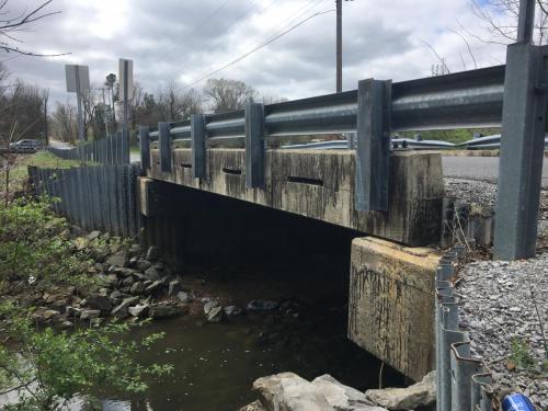 Buckner Lane Bridge Before rehabilitation